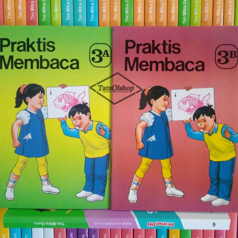 Buku Mandira Praktis Membaca Jilid 3a 3b Original