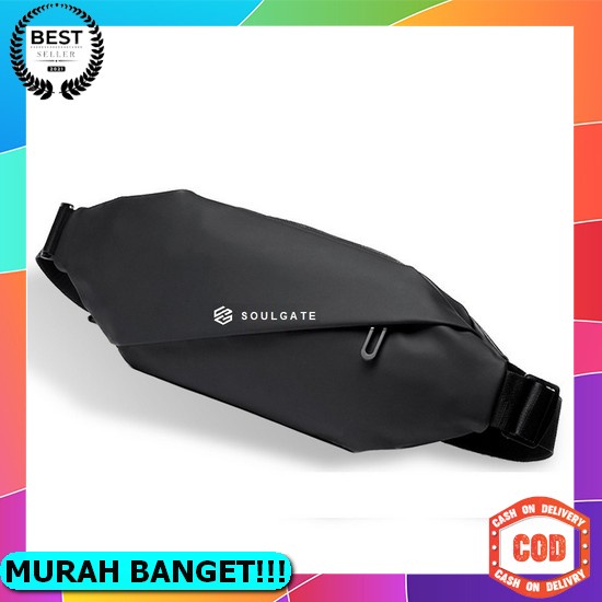 Tas Selempang Pria Distro Murah Tas Selempang Kulit Bahu Pria Waistbag Slingbag Keren T&S Kric Rt542