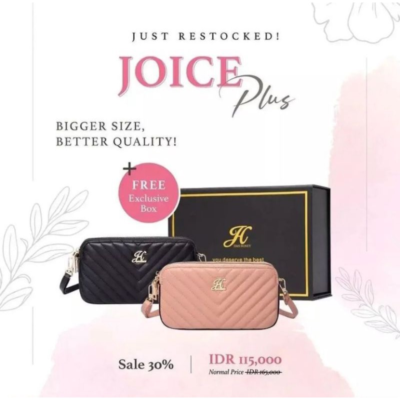 JOICE PLUS BAG JIMSHONEY FREE BOX