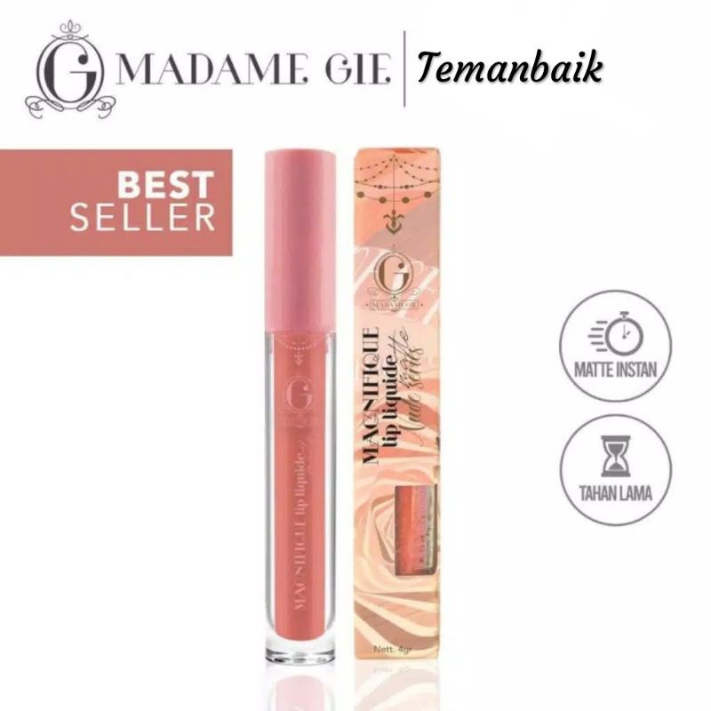 [temanbaik] Madame Gie Lip Liquide Nude Series