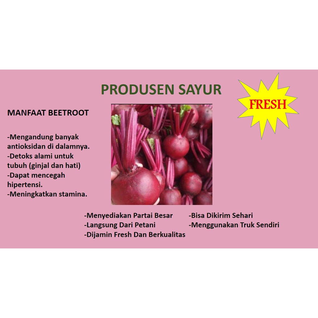 

Beetroot Fresh Box