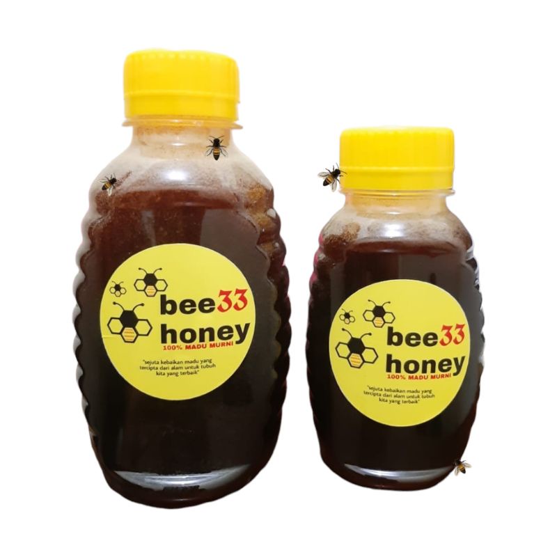 

Asli Madu Hitam Klanceng " Bee 33 Honey" Murni 200 ml