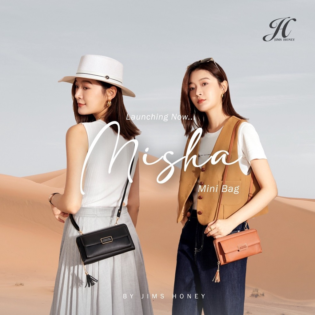 Misha Bag by Jims Honey [BISA COD] tas selempang tas slempang tas wanita jimshoney terbaru jims hone