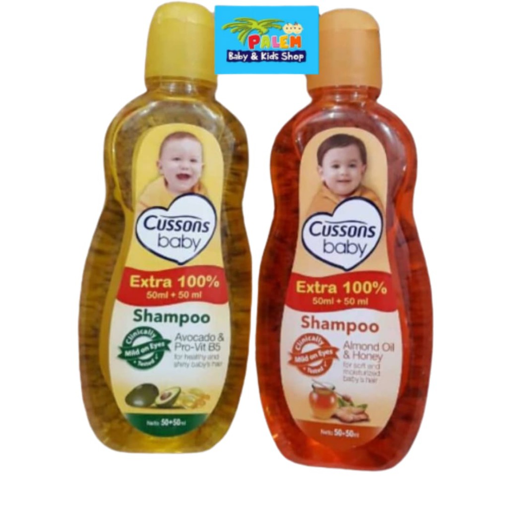 ORIGINAL Cussons Baby Shampoo 50ml+50ml / Cusson Shampoo Bayi