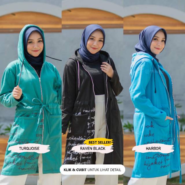 Jaket Muslimah / Jaket Hijab / Jaket Kekinian / Jaket Premium | Hijacket Urbanashion IndonesianBrand-4