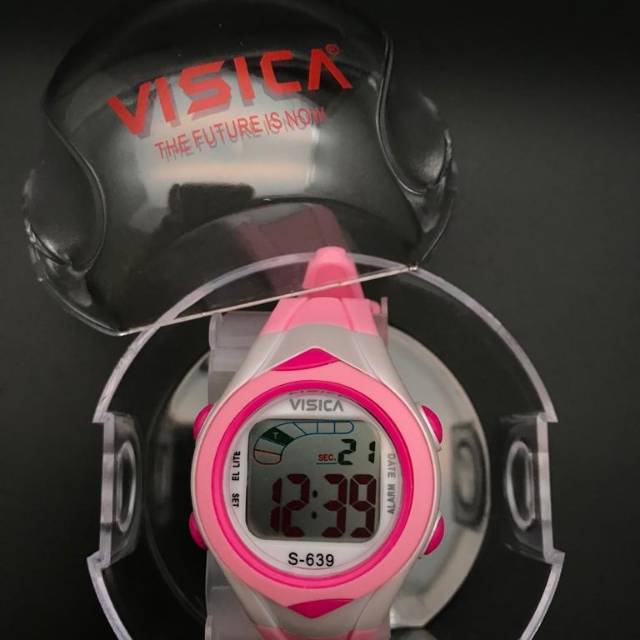 Jam tangan digital anak remaja water Resist merk Visica 639