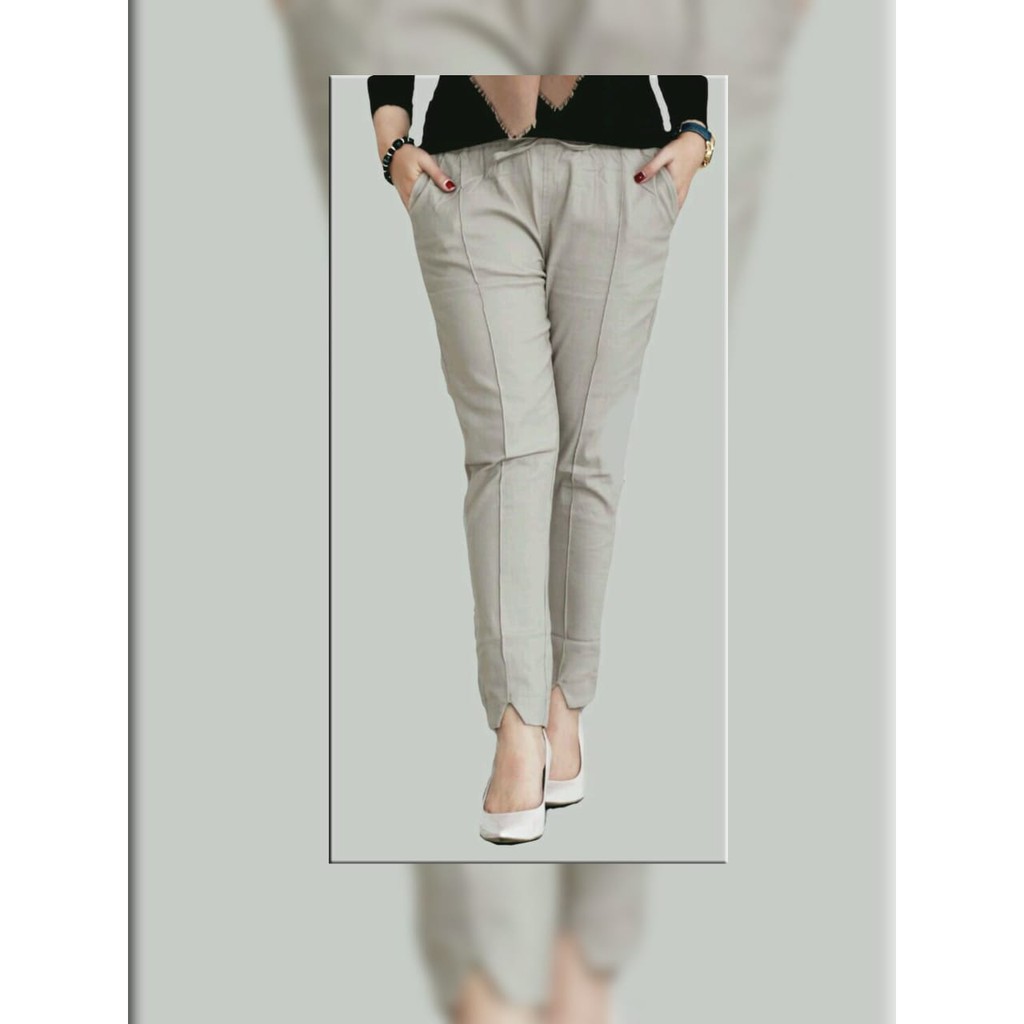 baggy pants twill streach premium import