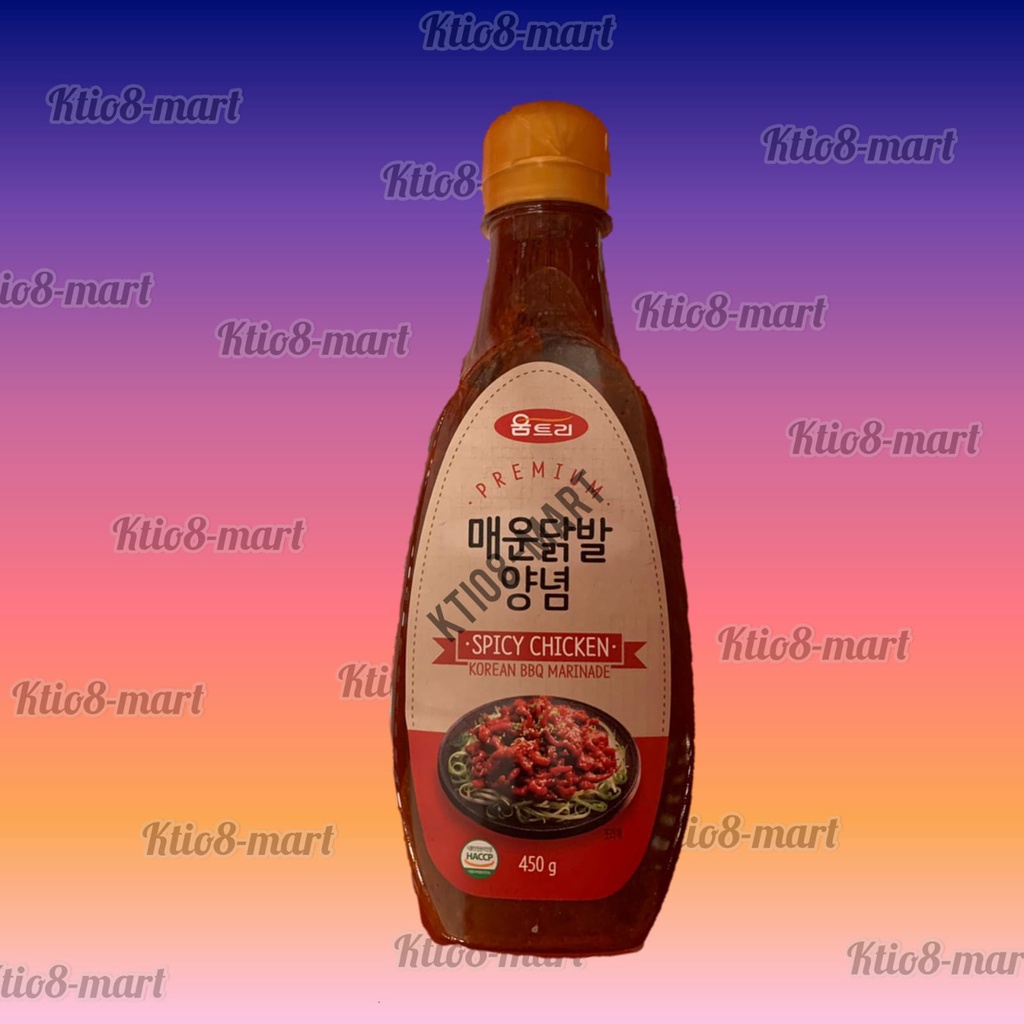 

Woomtree Korean BBQ Marinade 450gr - Spicy Chicken Sauce Premium/Import