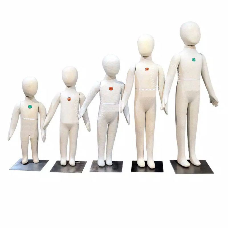 Manekin Full Foam Anak Dummy Boneka Jahit Patung Baju Display Baju Manekin Tusuk Jarum