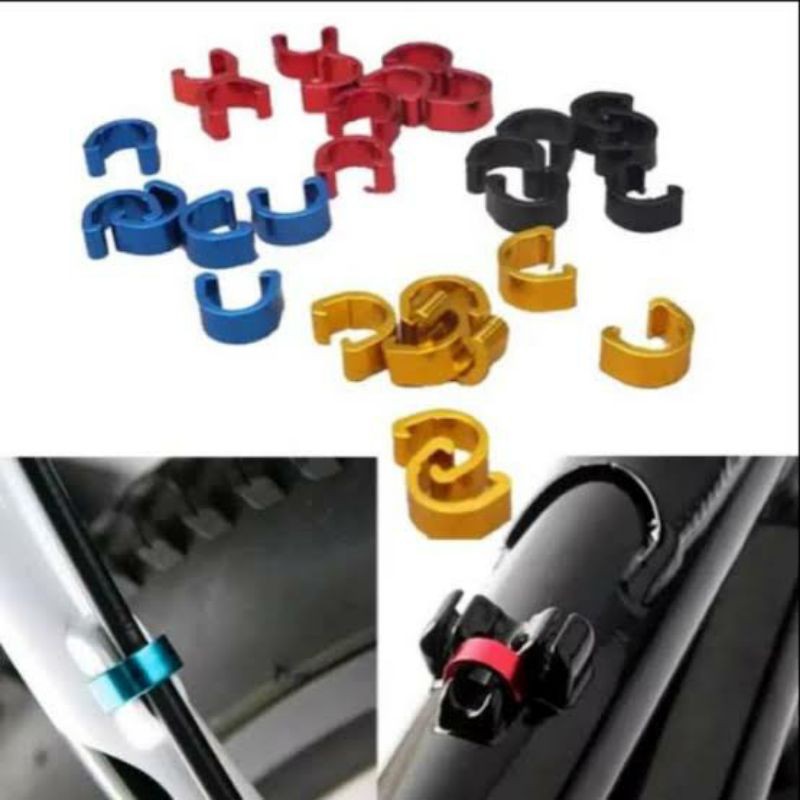 Clip Clamp kabel rem sepeda