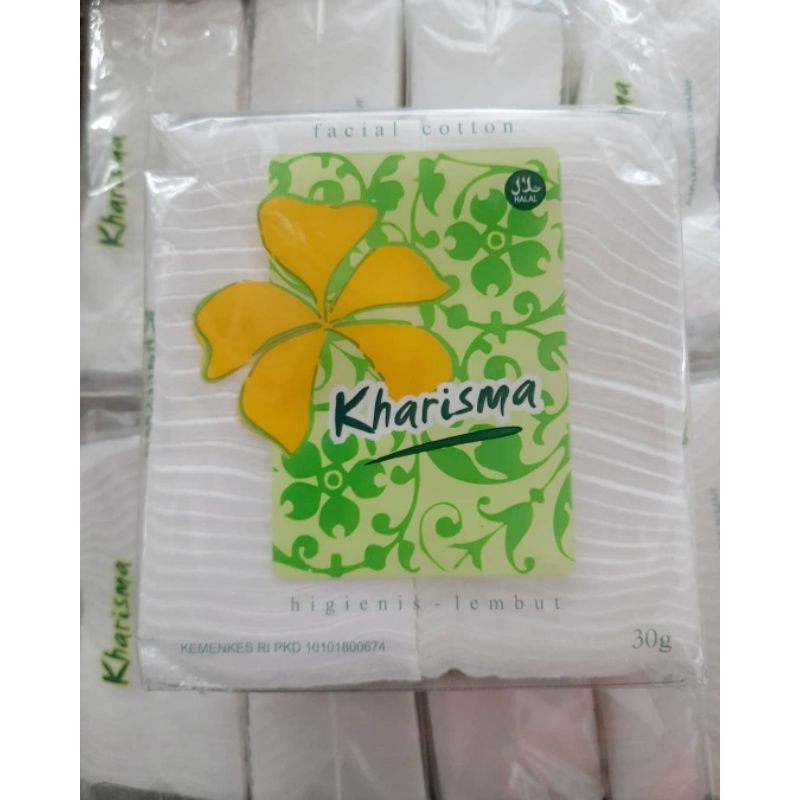 Kapas Kharisma Pembersih Wajah Beauty 30gr Original