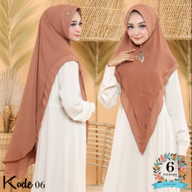 khimar 6 saudara