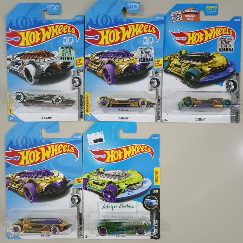 Jual hotwheels hot wheels X-steam x steam xsteam factory sealed super ...