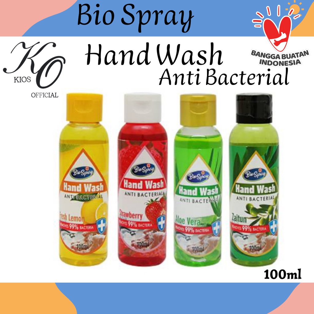 Sabun Cuci Tangan Hand Wash Anti Bacterial 100 ML &amp; 500 ML