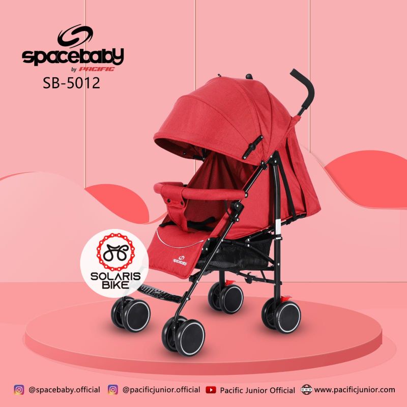 SPACE BABY Stroller SB 5012 Pacific Kereta Dorong Bayi