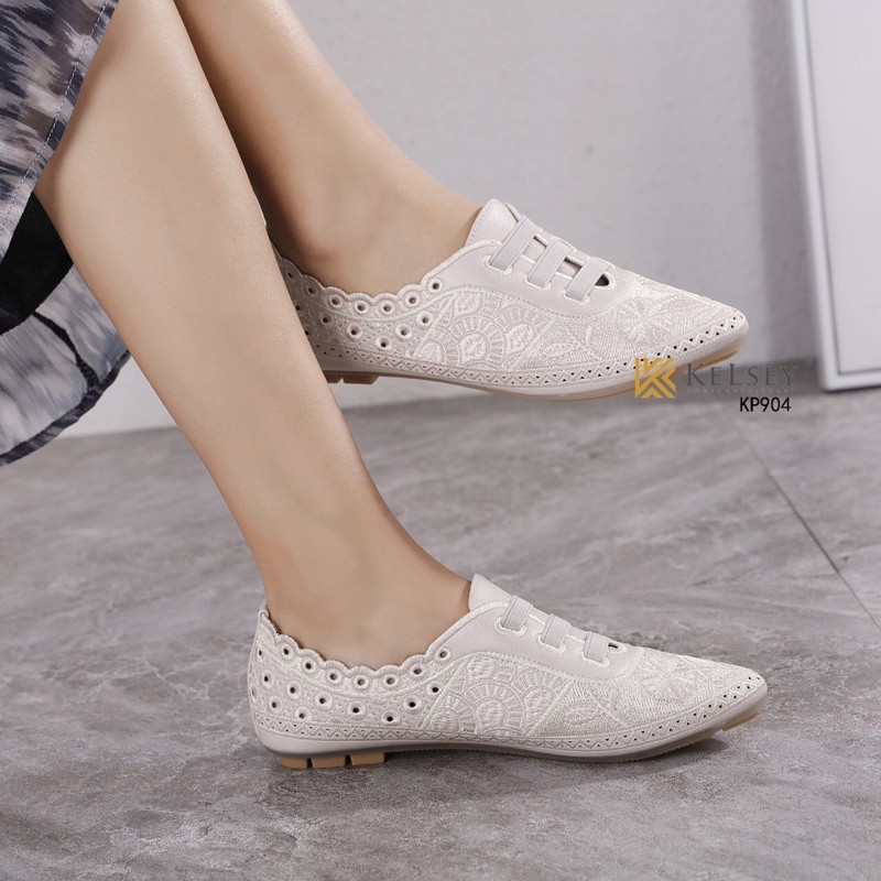 Kelsey Sepatu Slip On Wanita / Sepatu Flat Shoes Wanita  KP904