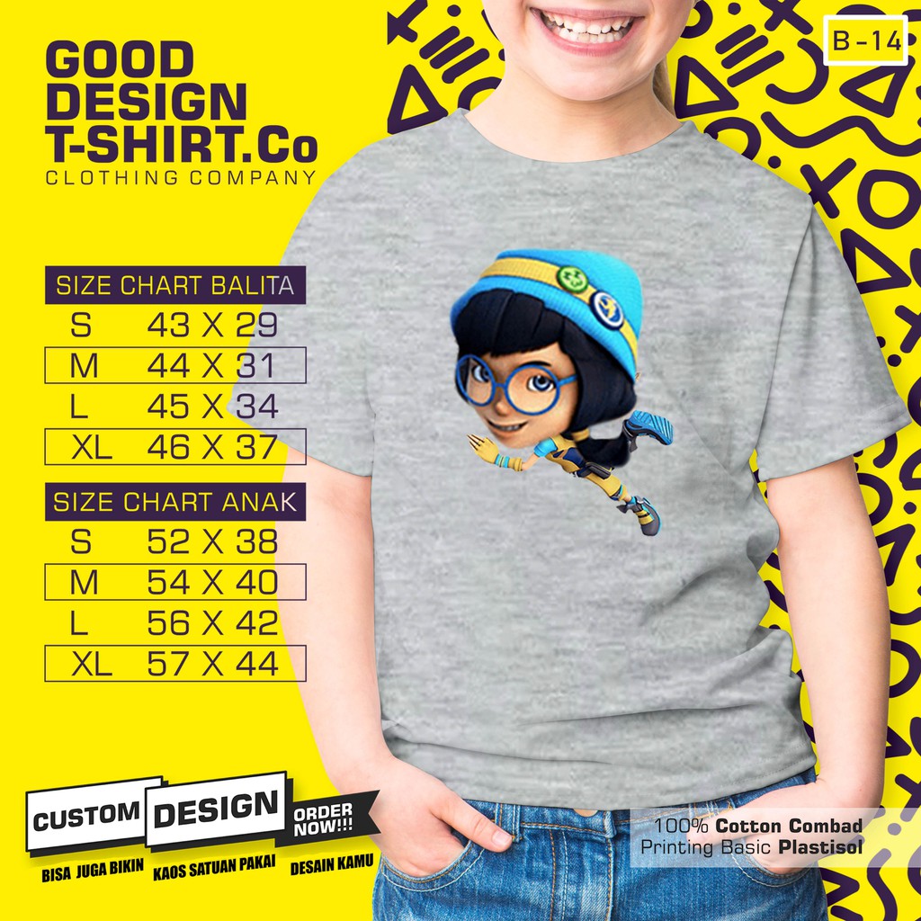Kaos Anak Boboiboy Ying