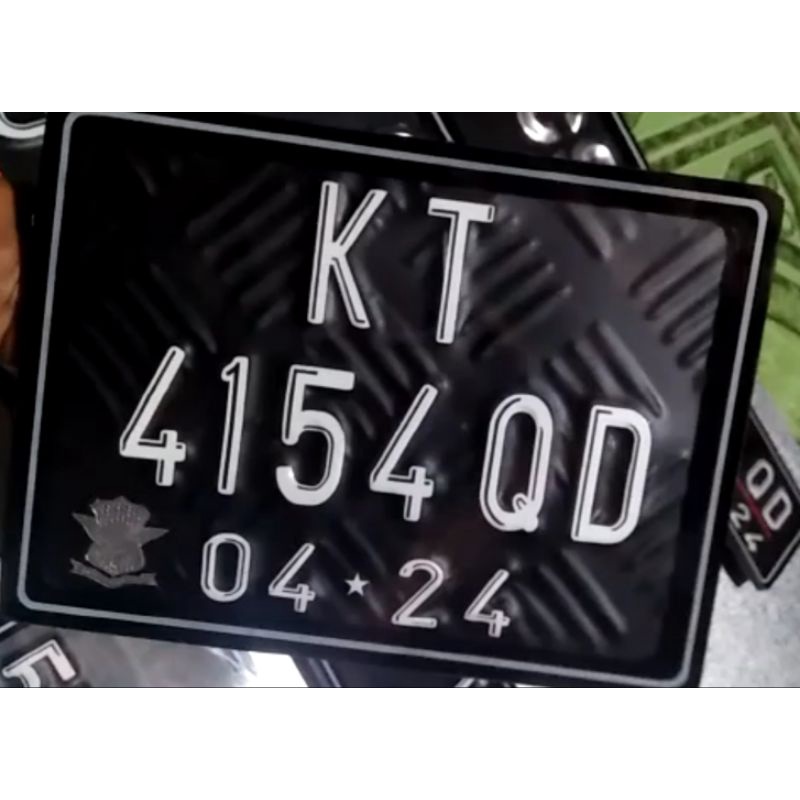 Plat Akrilik Variasi Kontes Vespa