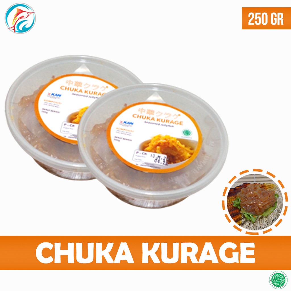 

Chuka Kurage 250gram / Salad Ubur Ubur | Jelly Fish Seasoned Salad