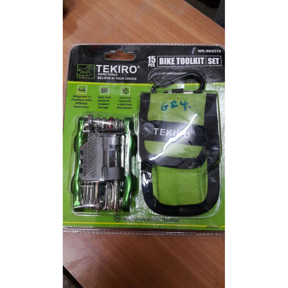 Kunci Sepeda / Bike Tool Set 15Pcs TEKIRO