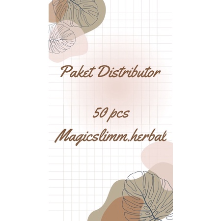 paket Usaha Magicslimm.herbal