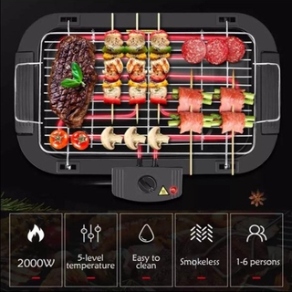 Electric BBQ Grill Portable / Panggangan Listrik Non Stick 4835