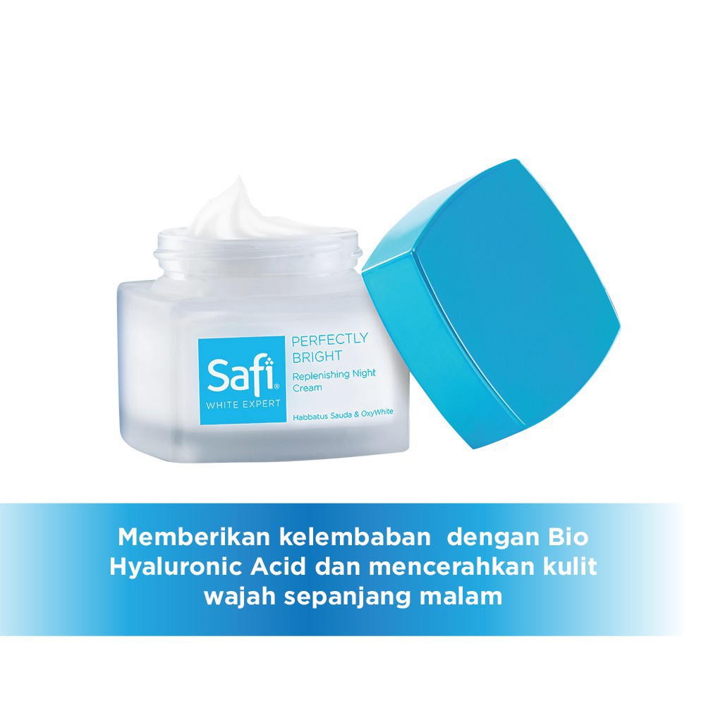 SAFI WHITE EXPERT REPLENISHING NIGHT CREAM HABBATUS SAUDA &amp; OXYWHITE