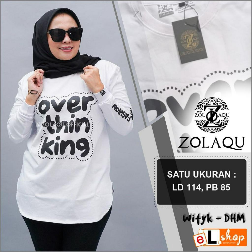 KAOS ZOLAQU ORI TERBARU 2023 ATASAN ORIGINAL 100% SEMI TUNIK PAKAIAN WANITA OUTFIT CLOTHING BAJU BLO