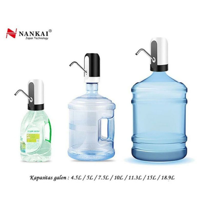 Pompa Air Galon Elektrik Listrik Charge USB / Pompa Dispenser Water Pumb Portable