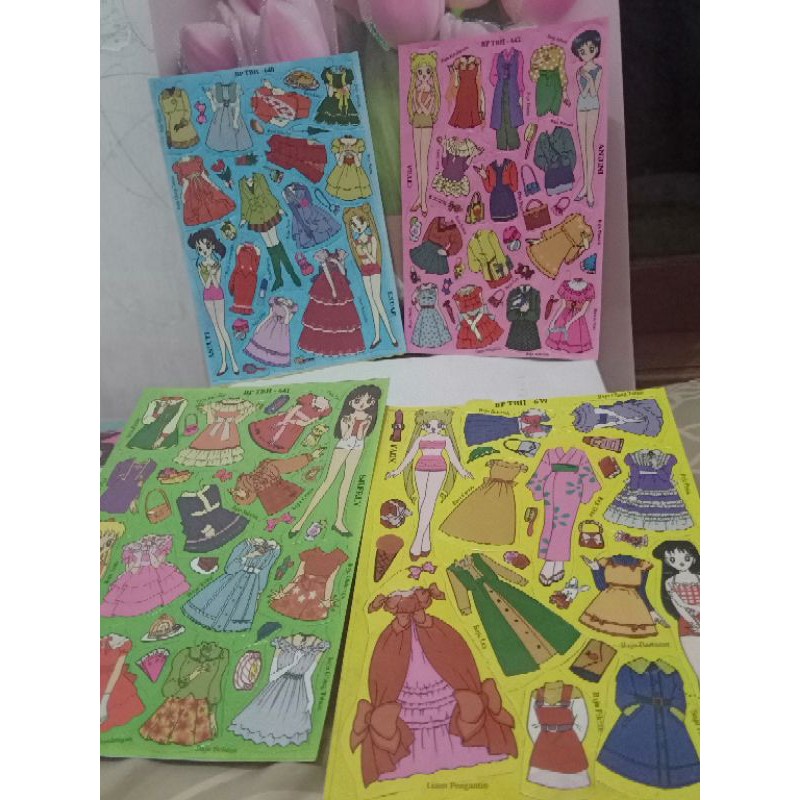 SAILORMOON ORI BUKAN REPRINT (TINGGAL YG KUNING YA,YG LAIN SOLD OUT) RARE, MAINAN BP JADUL NEW LIMIT