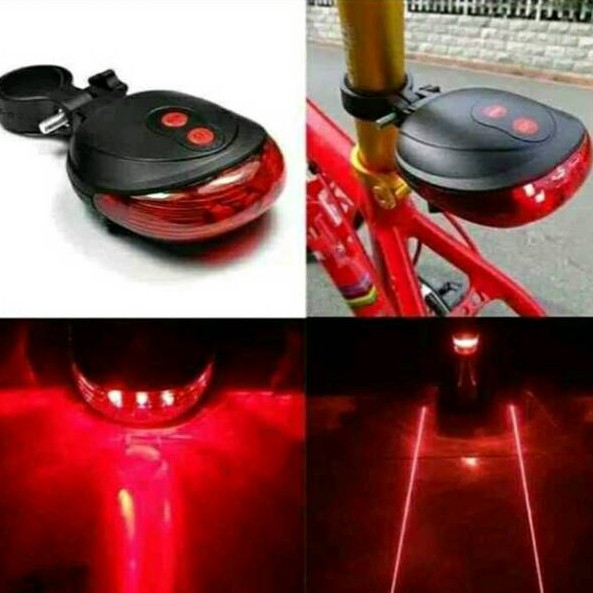 LAMPU Sepeda LASER