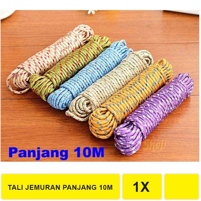 TALI JEMURAN BAJU PANJANG 10 METER