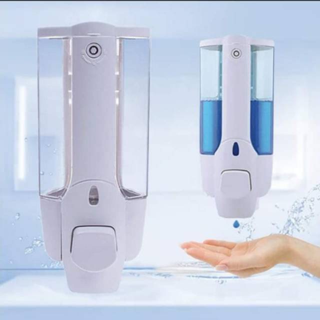 Soap Dispenser Sabun Cair 1 Tabung Single Tube 350ml Tempat Sabun