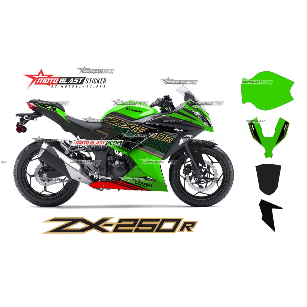 Decal Stiker Ninja 250r Fi Krt 2020 Shopee Indonesia