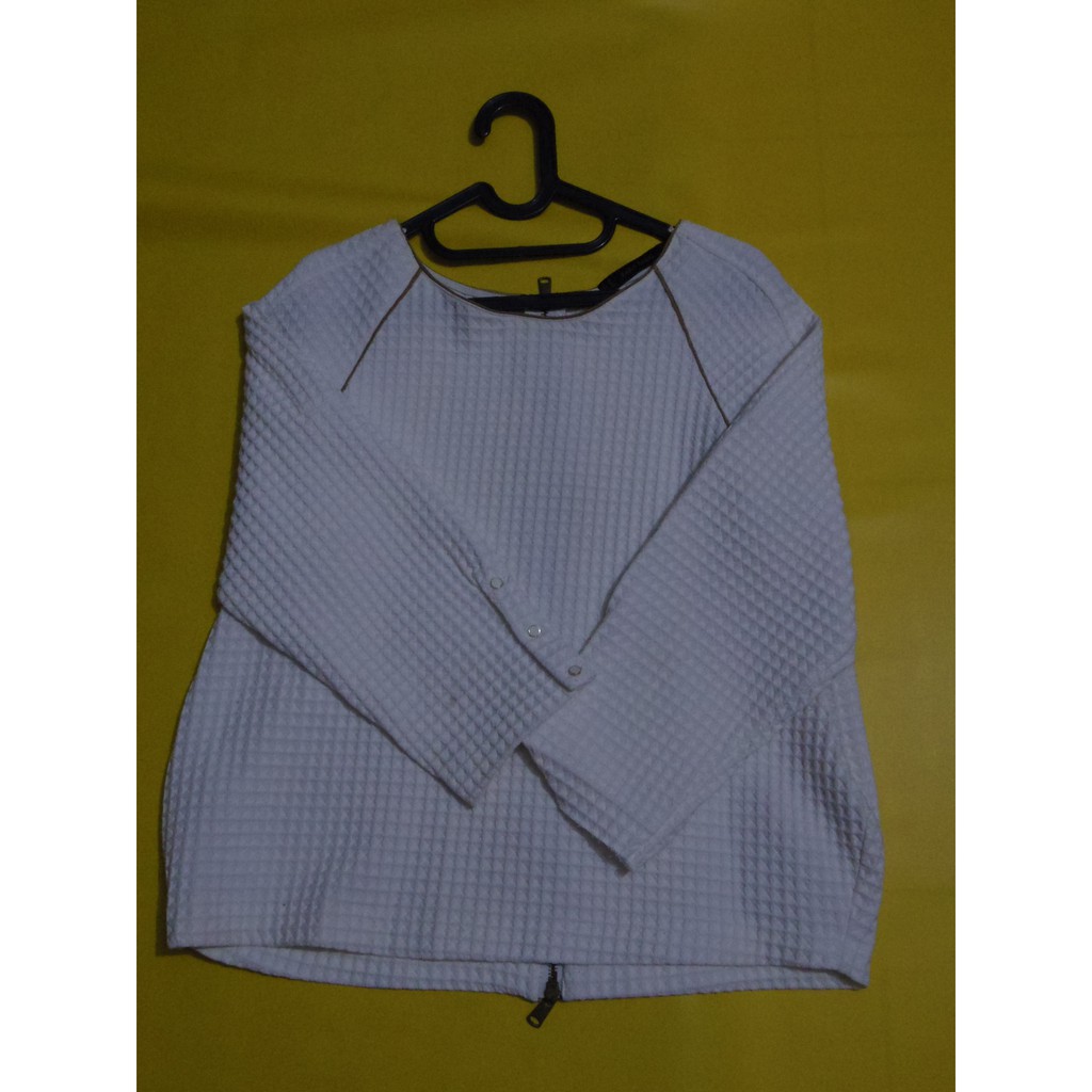 Blouse Wanita Putih Zara Basic