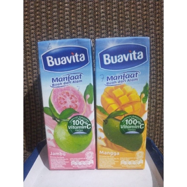 

Buavita rasa Jambu dan Mangga