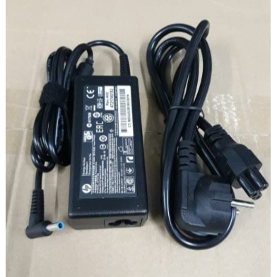 Adaptor Charger Laptop HP Pavilion X360 19.5V 2.31A HP 242 G1 G5 14-AF118AU 14-AM013TU Original Biru