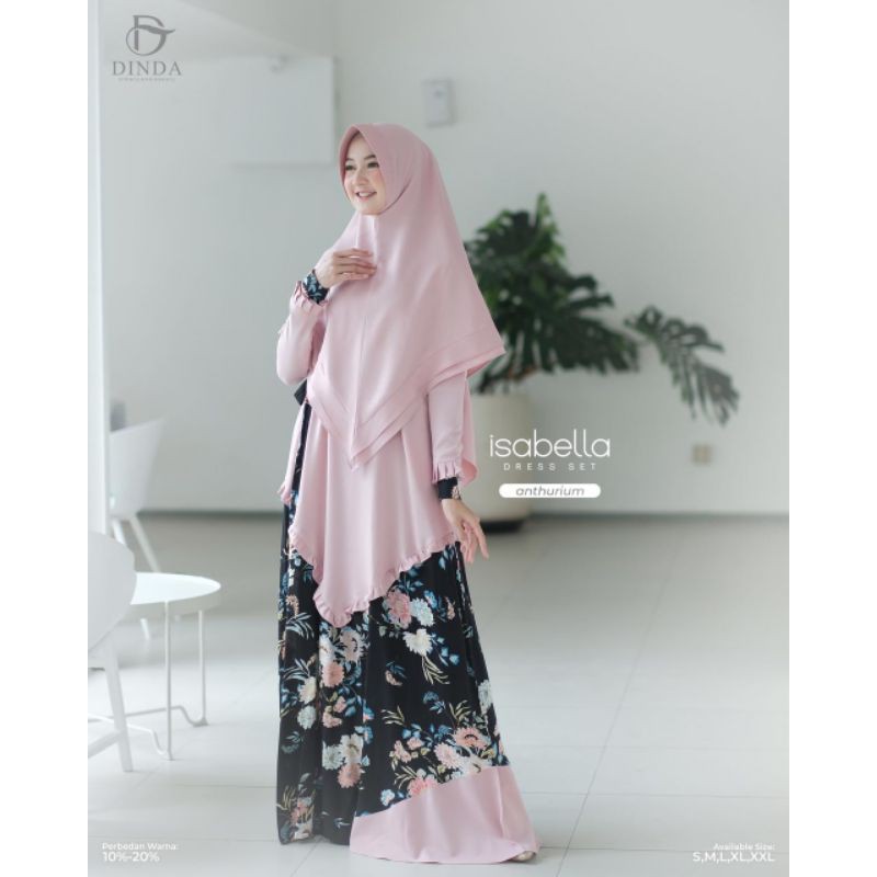 ISABELLA set gamis ORI by DINDA