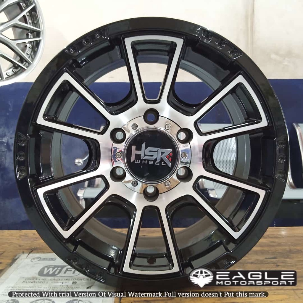 Velg Mobil Murah Velg Mobil Pajero Fortuner Hilux HSR JEROWARU R16 Ring 16