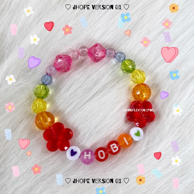 BTS - JHOPE (with name) CUSTOM BRACELET