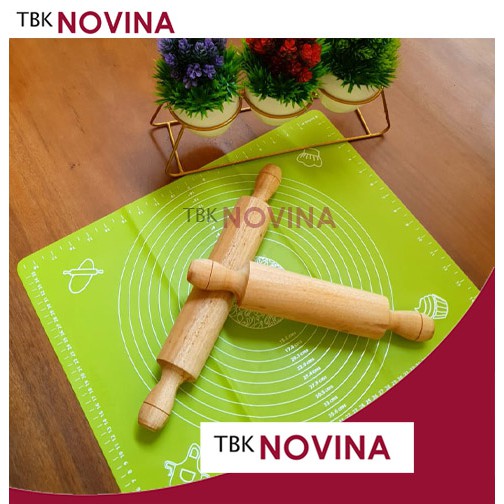 Rolling pin kayu Handle/ roling pin kayu / gilingan kayu / penggilas adonan