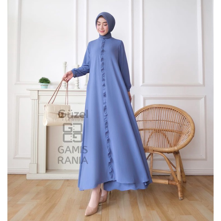 Gamis Rania Ori guzel kualitas premium