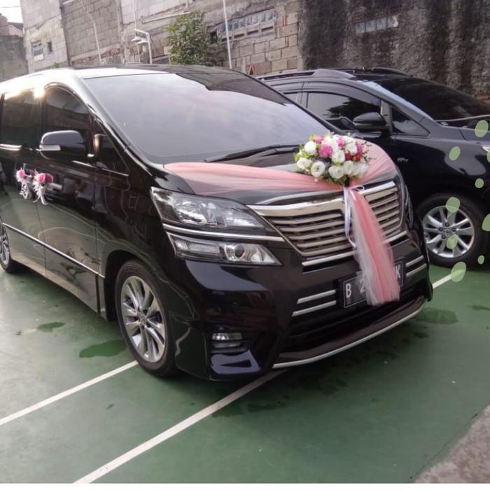 Bucket Bunga Mobil pengantin, Hiasan Mobil