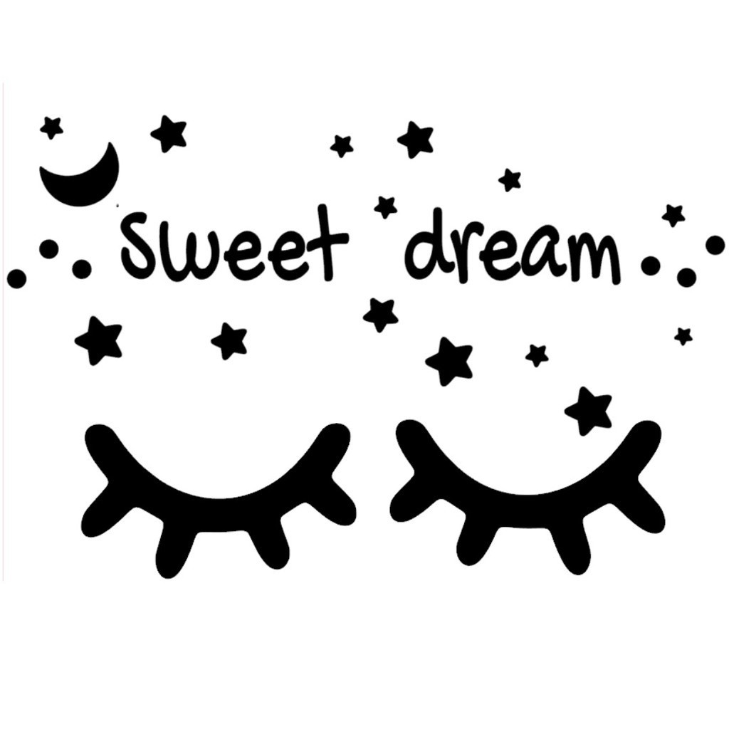 STIKER DINDING KAMAR SWEET DREAM