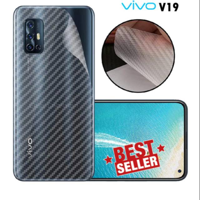 Garskin Carbon Vivo V19 - Skin Carbon Vivo V19 New 2020 SC