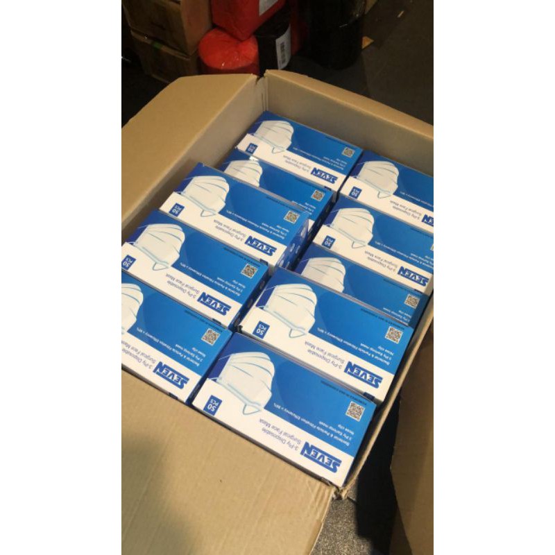MASKER 3 PLY/MASKER 3 PLY KEMENKES SEVEN