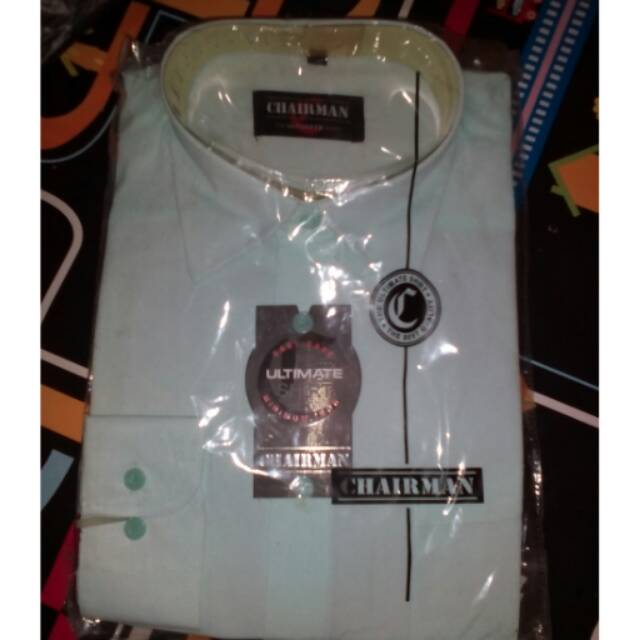 Kemeja lengan panjang chairman