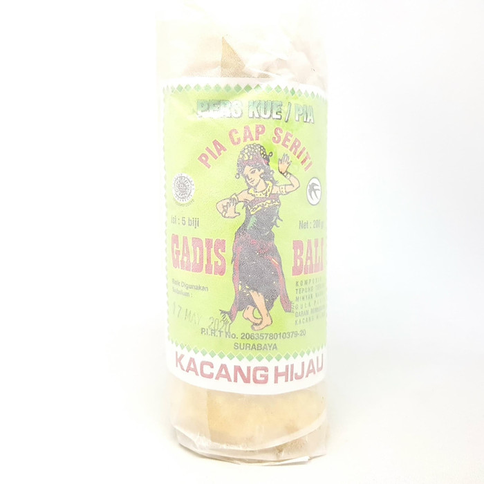 

GAYA BALI PIA KACANG HIJAU / HITAM 300gr | BAKPIA KUE KHAS JAWA