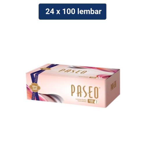 Paseo Ultra Soft Tissue Wajah Box 24 x 100 Sheets