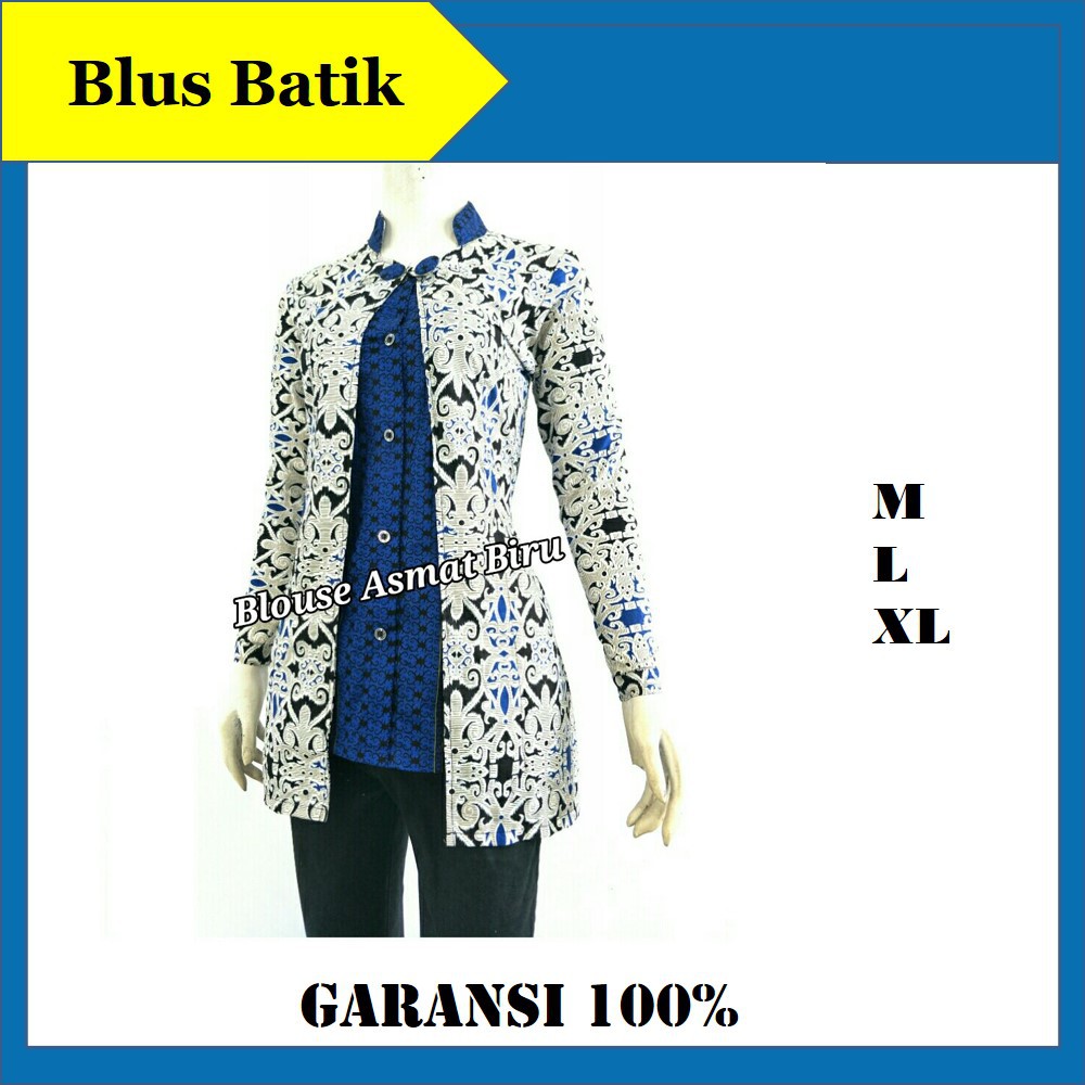 Blouse Batik Atasan Wanita Baju Batik Wanita Atasan Batik Wanita Baju Batik Kerja Baju Batik Guru